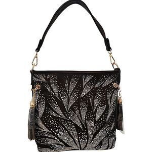 Elegant Black and White Women's Bag